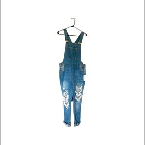 Ripped overalls brand new
